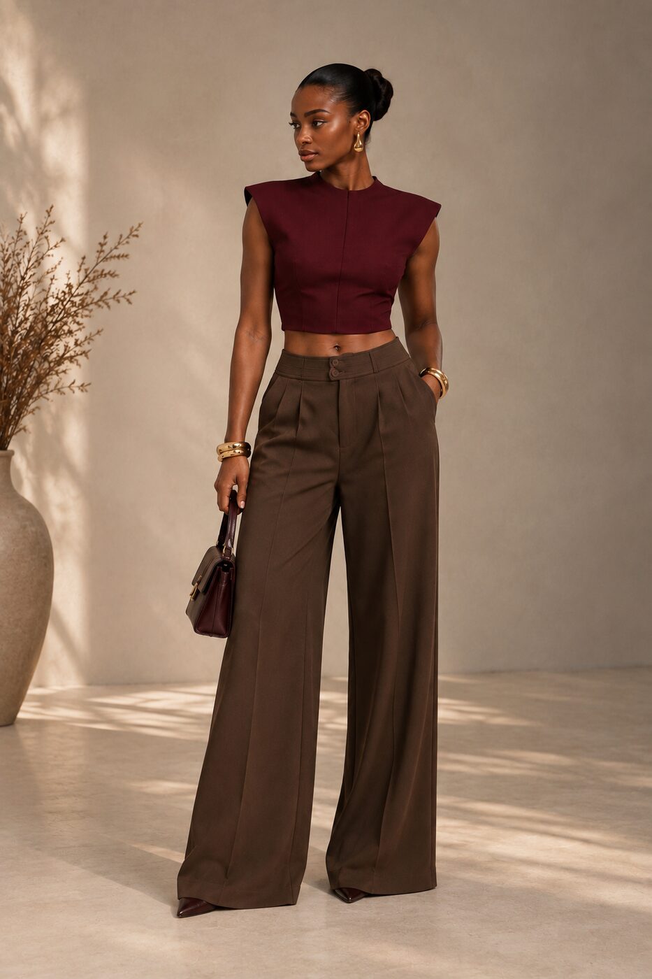 THE Margaux Top studio front