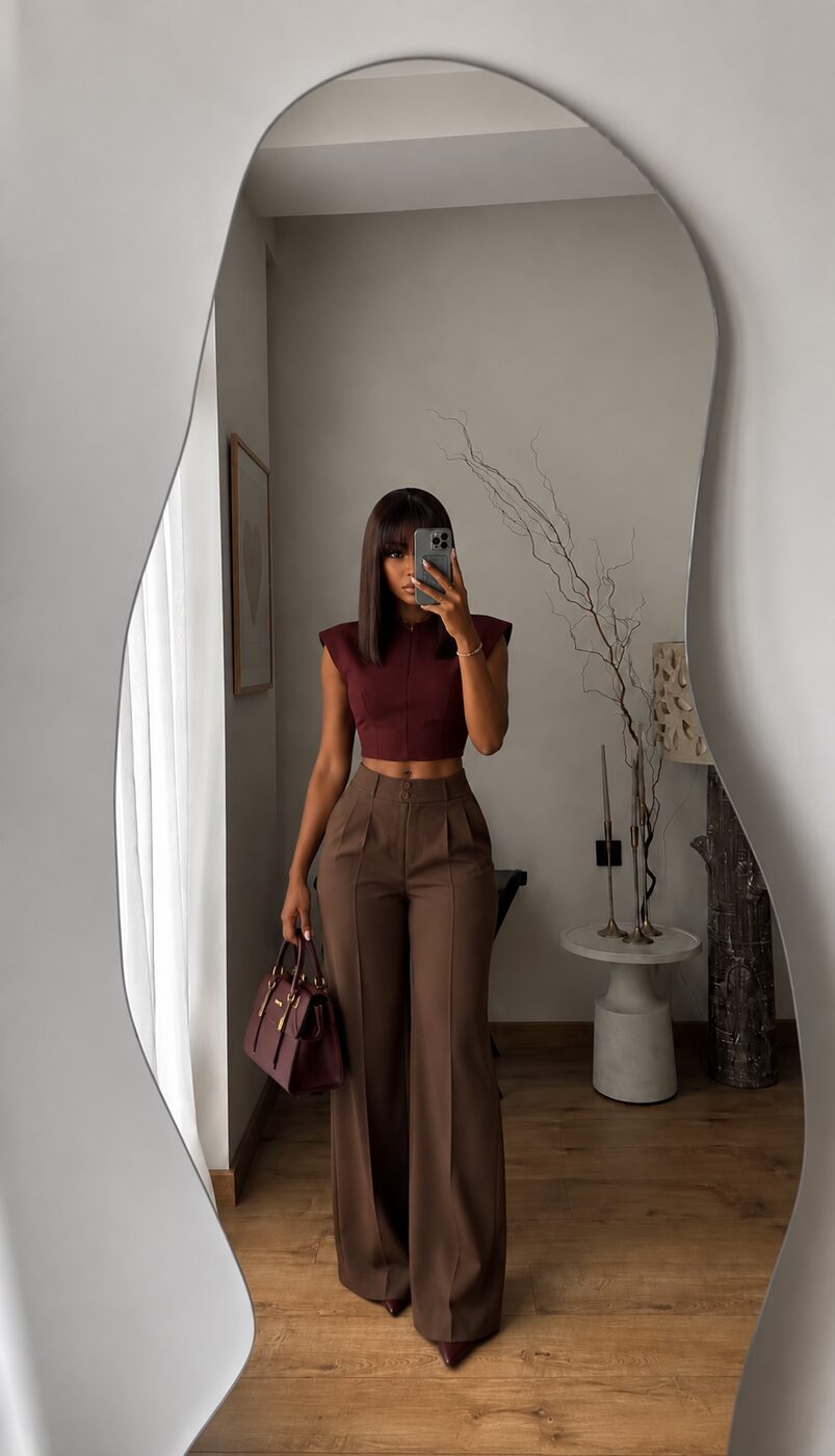 THE Margaux Top front view