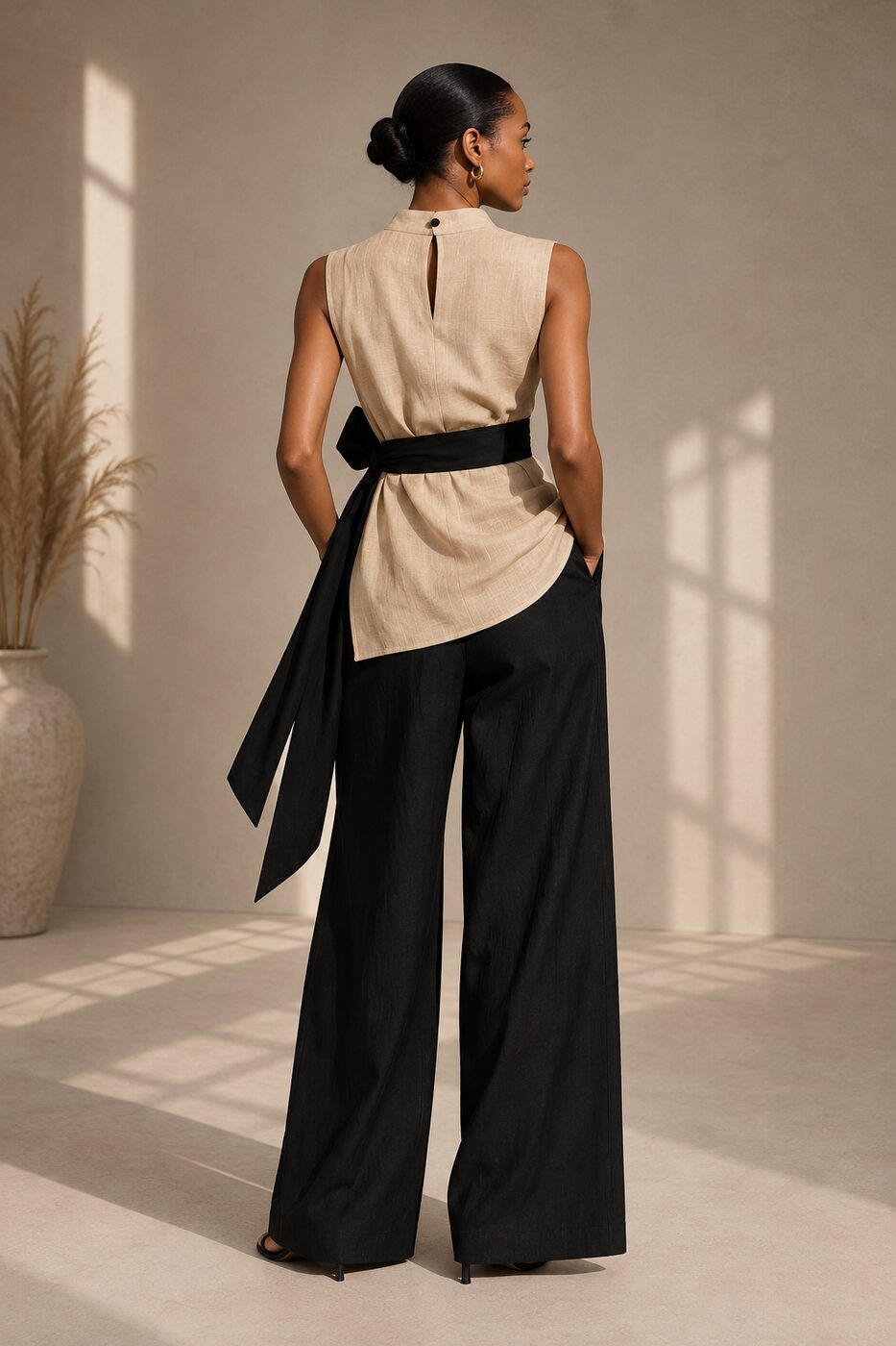 The Phaedra Set — back view with keyhole detail