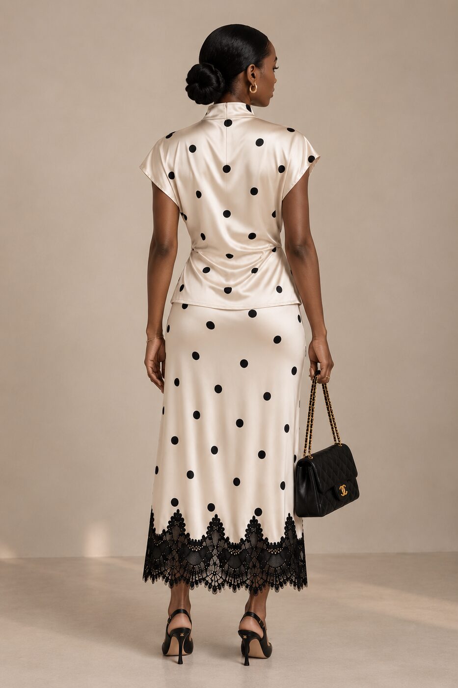 THE MONA LACE SET — back view
