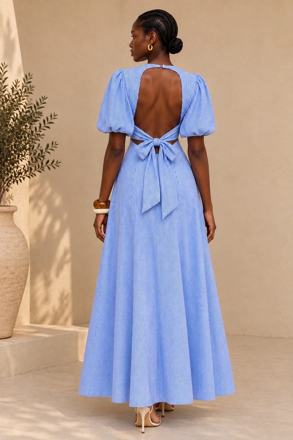 THE Mireille Dress back