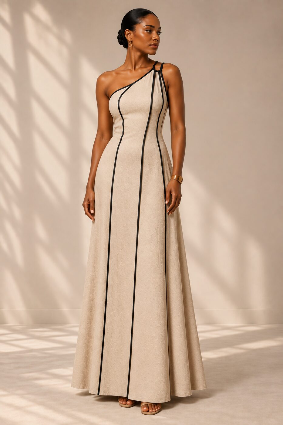 THE CAMEO DRESS front view